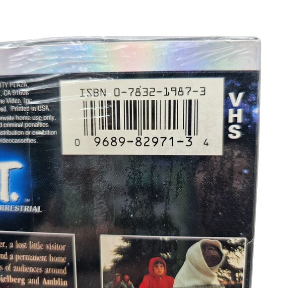 E.T.: The Extra-Terrestrial Boxed Edition VHS - Digitally Mastered THX Sealed - Picture 5 of 7